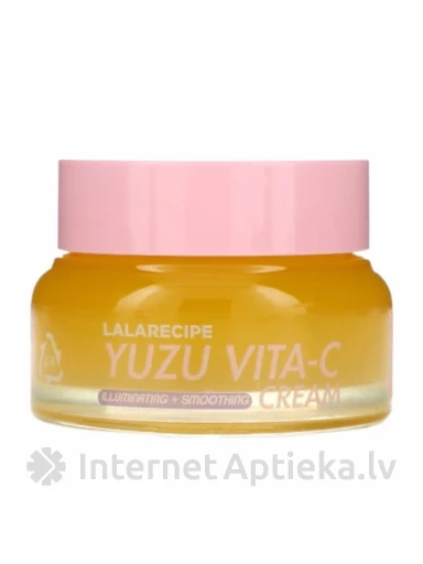 Lalarecipe Yuzu Vita-C sejas krēms ar C vitamīnu, 50 ml | internetaptieka.lv