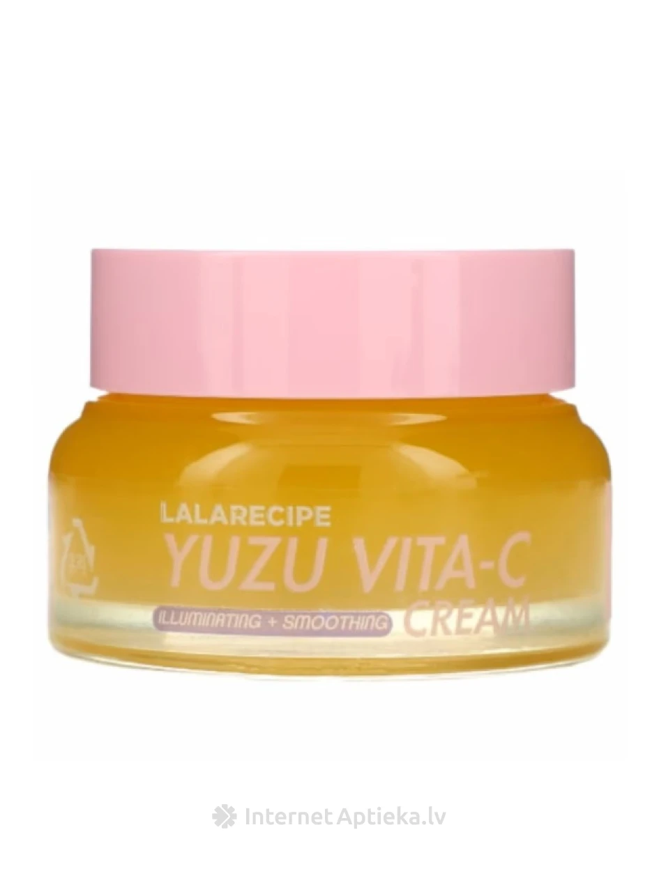 Lalarecipe Yuzu Vita-C sejas krēms ar C vitamīnu, 50 ml | internetaptieka.lv