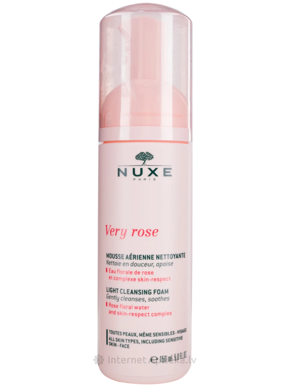 NUXE Very Rose õrn puhastusvaht, 150 ml | internetaptieka.lv