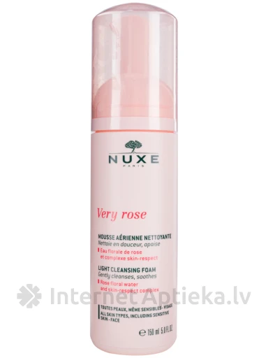 NUXE Very Rose õrn puhastusvaht, 150 ml | internetaptieka.lv