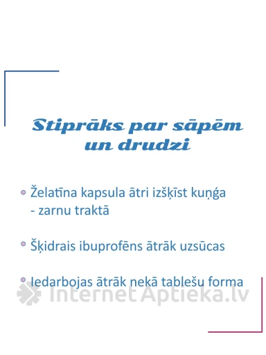 Ibugard 200 мг, 10 капсул | internetaptieka.lv