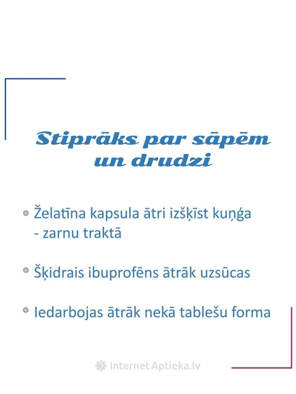 Ibugard 200 мг, 10 капсул | internetaptieka.lv