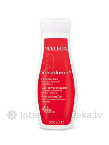 Weleda Venadoron tonikas pavargusioms kojoms, 200 ml | internetaptieka.lv