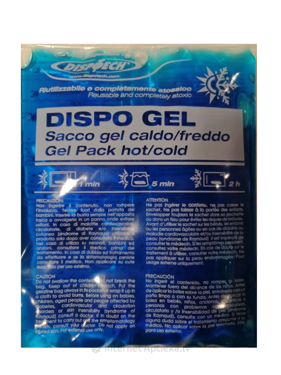Dispo Gel Холодный компресс 5,5*12cm, 1 шт. | internetaptieka.lv
