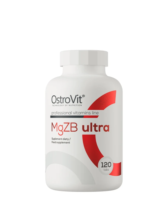 OstroVit Mg+Zn+B6 Ultra tabletes, 120 gab.