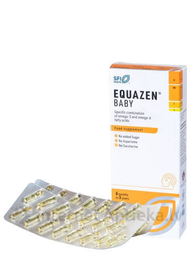 Equazen baby рыбий жир для младенцев, 30 шт. | internetaptieka.lv