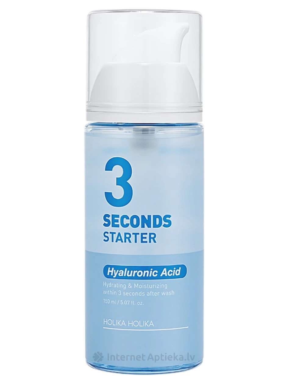 Holika Holika 3 Seconds Starter (Hyaluronic Acid) Сыворотка-стартер, 150 мл | internetaptieka.lv