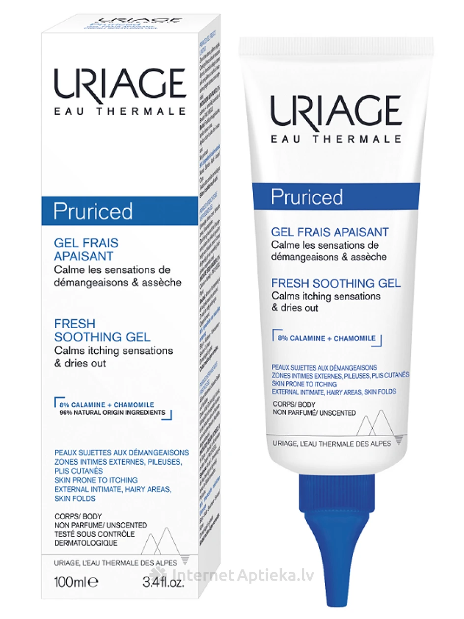 URIAGE Pruriced nomierinošs atsvaidzinošs gels, 100 ml | internetaptieka.lv