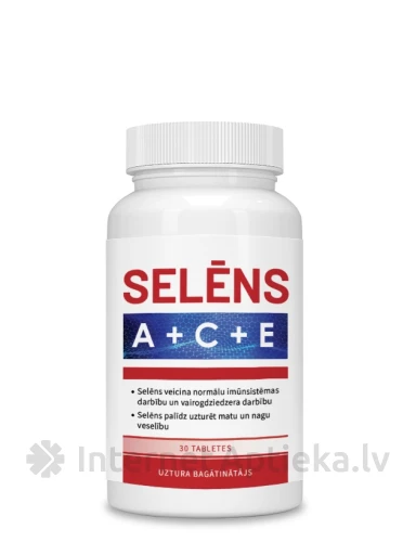 Seleen ACE tabletti, 30 tk. | internetaptieka.lv
