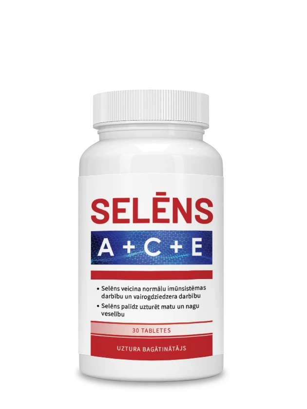 Selēns ACE tabletes, 30 gab.