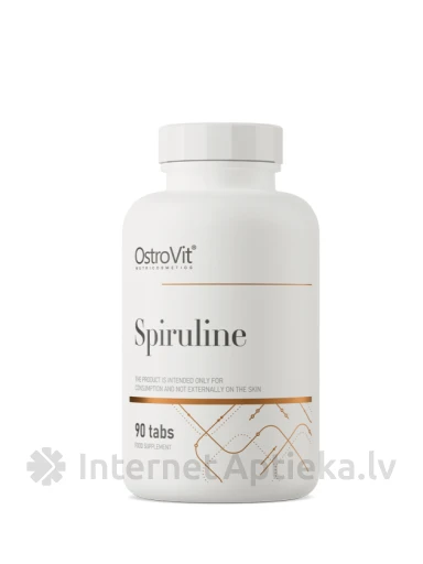 OstroVit Spiruline tabletes, 90 gb. | internetaptieka.lv