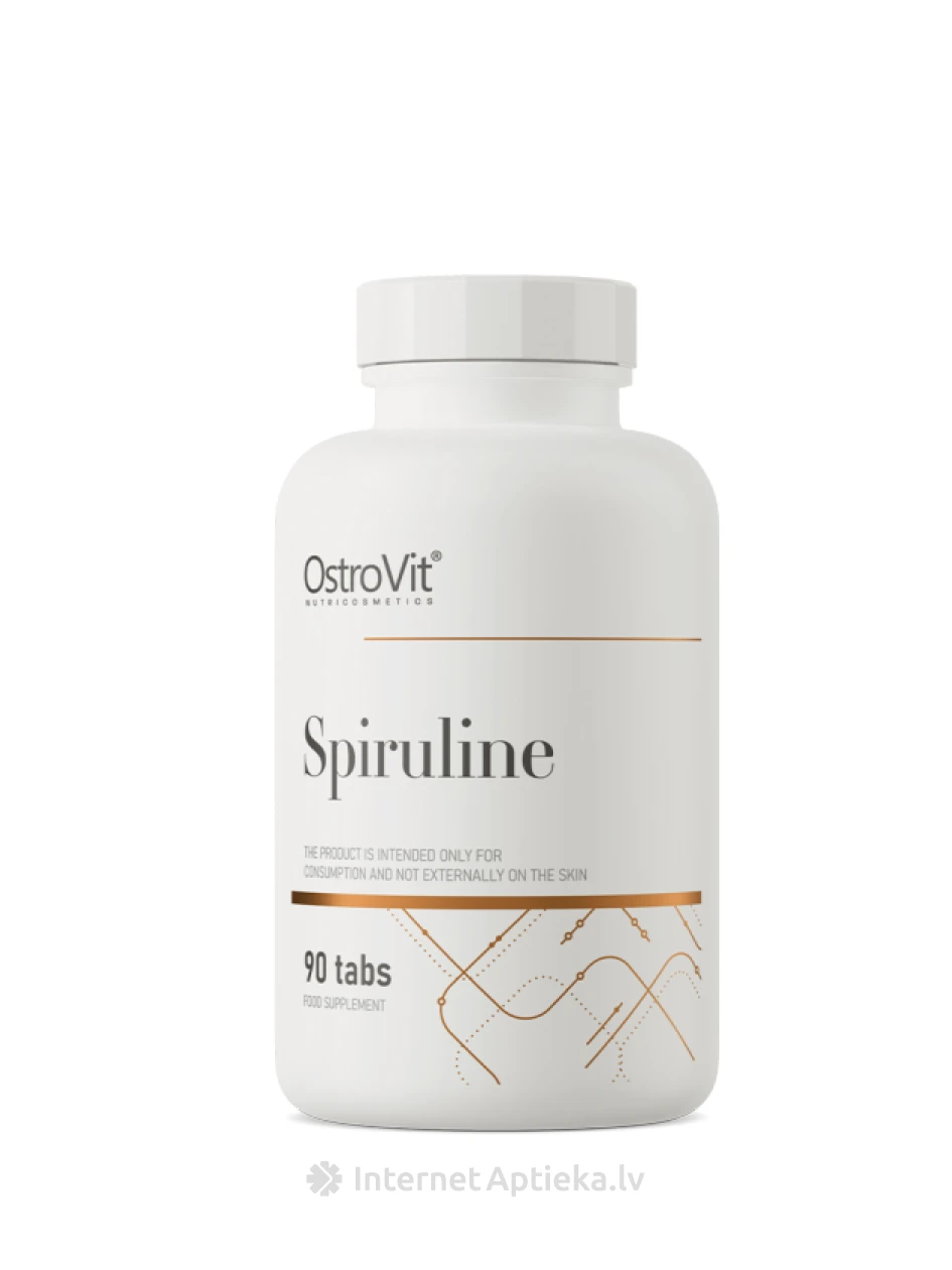 OstroVit Spiruline tabletes, 90 gb. | internetaptieka.lv