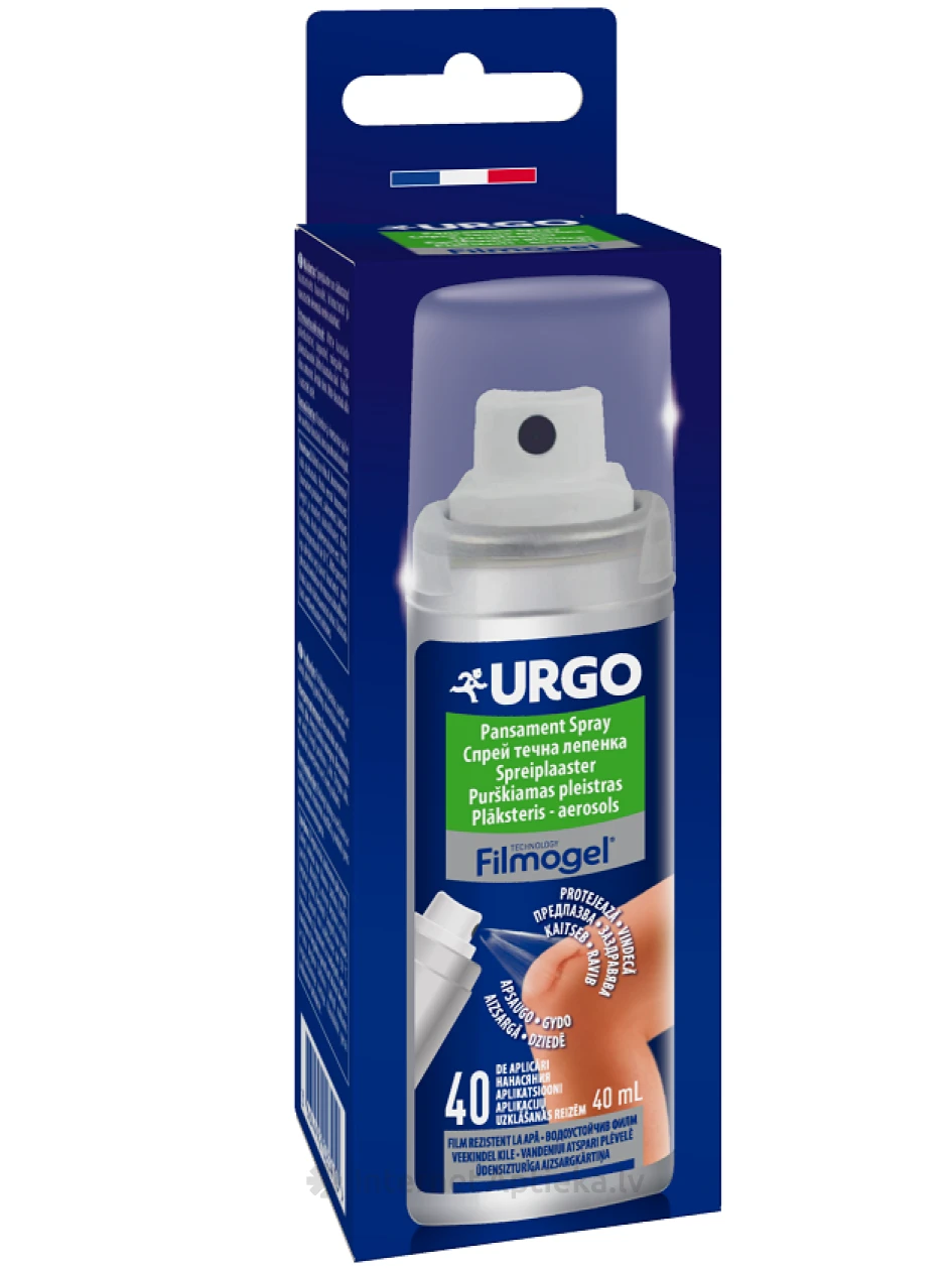 Urgo Spray спрей-пластырь, 40 мл | internetaptieka.lv