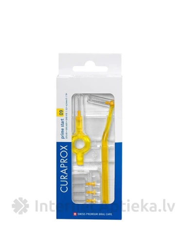 Curaprox interdentālo birstīšu komplekts UHS 409 + 5 birstītes 09, 1 gb. | internetaptieka.lv