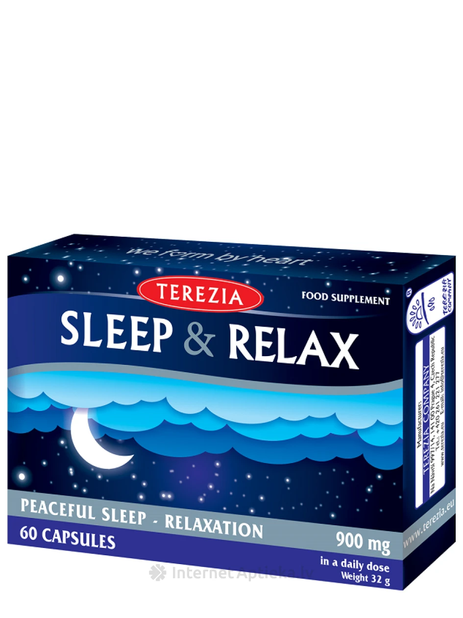 Terezia Miegs un atpūta, 60 kapsulas | internetaptieka.lv