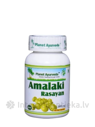 Planet Ayurveda® Amalaki Rasayan Organic, 60 капсул | internetaptieka.lv