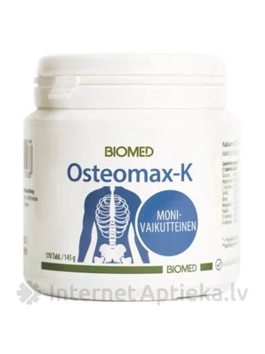 Osteomax-K tabletid, 170 tabletti | internetaptieka.lv