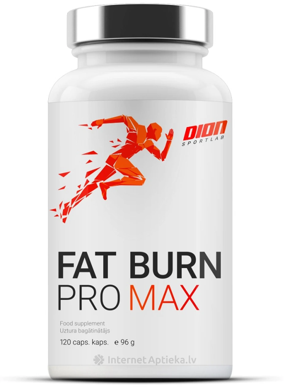Dion Sportlab fat burn pro max, 60 kapslit | internetaptieka.lv