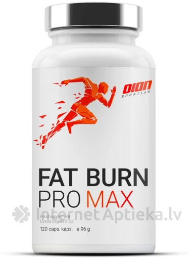 Dion Sportlab fat burn pro max, 60 kapsulas | internetaptieka.lv
