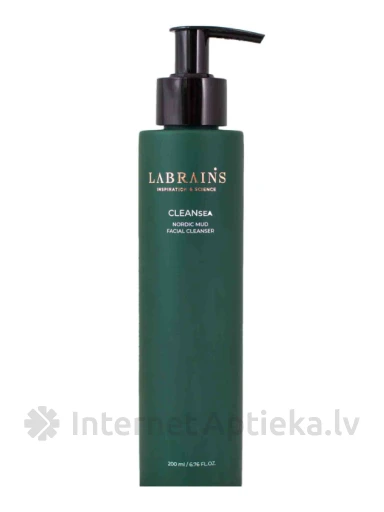 LABRAINS Sejas ādas attīrīšanas gels ar kūdras ekstraktu, 200 ml | internetaptieka.lv