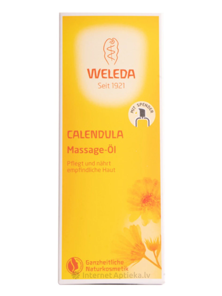Weleda saialilleõli pumbaga massaažiks, 100 ml | internetaptieka.lv