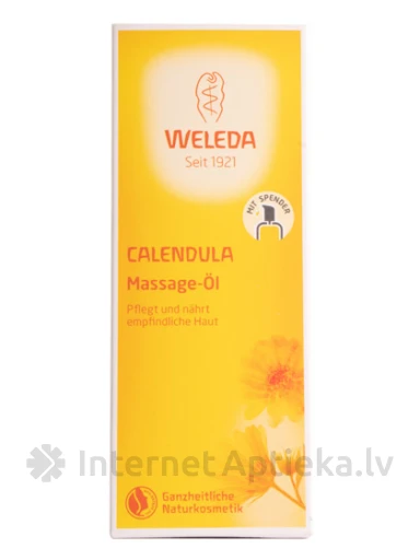 Weleda saialilleõli pumbaga massaažiks, 100 ml | internetaptieka.lv