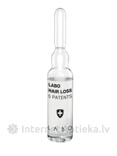 LABO Hair Loss 5 Patents ДЛЯ МУЖЧИН, 14 Ампулы | internetaptieka.lv