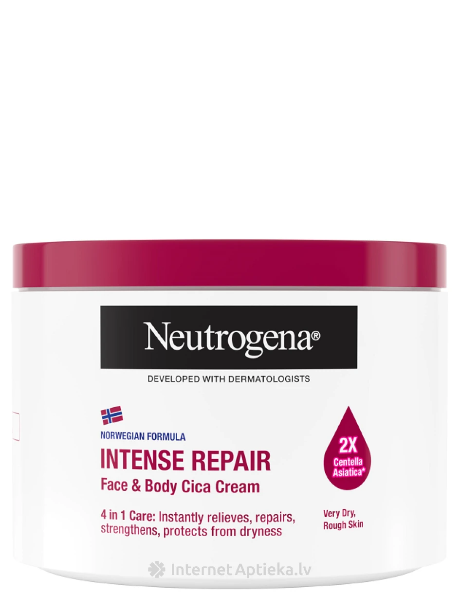 NEUTROGENA NWF Intense Repair CICA kreem näole ja kehale, 400 ml | internetaptieka.lv