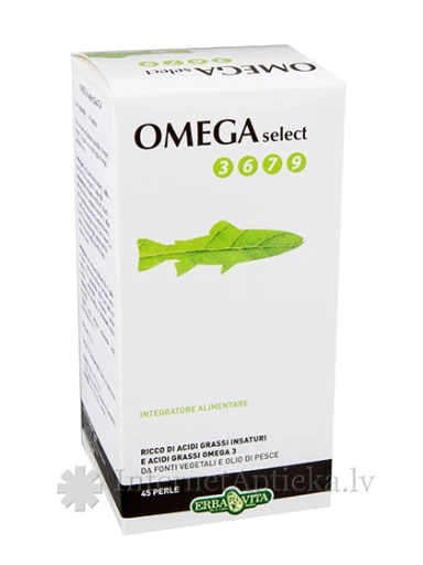 Omega Select 3-6-7-9, 45 капсул | internetaptieka.lv