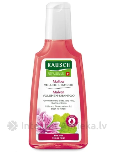 Rausch Mallow Volume apjomu piešķirošs šampūns, 200 ml | internetaptieka.lv