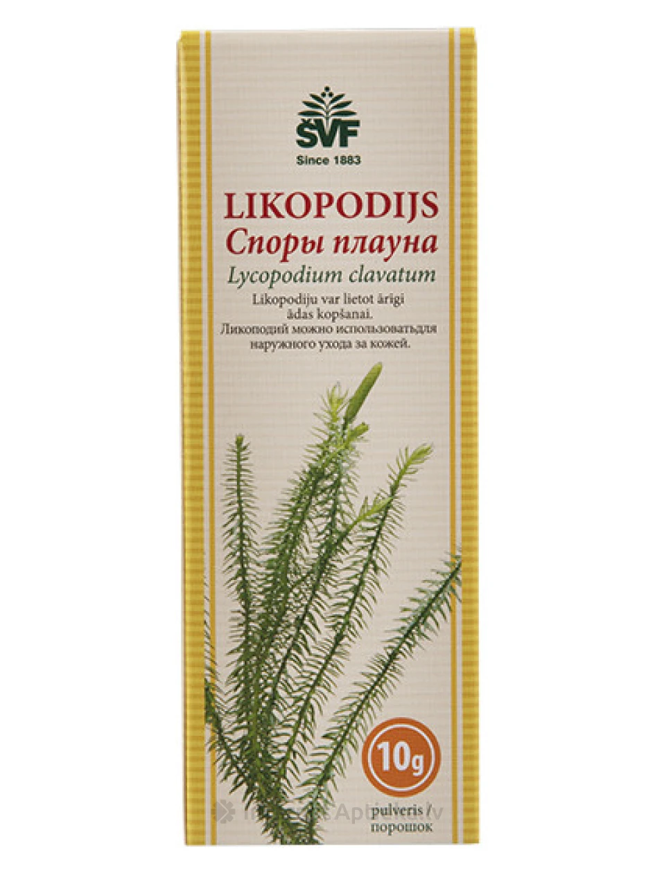 Likopodijs ŠVF, 10 г | internetaptieka.lv