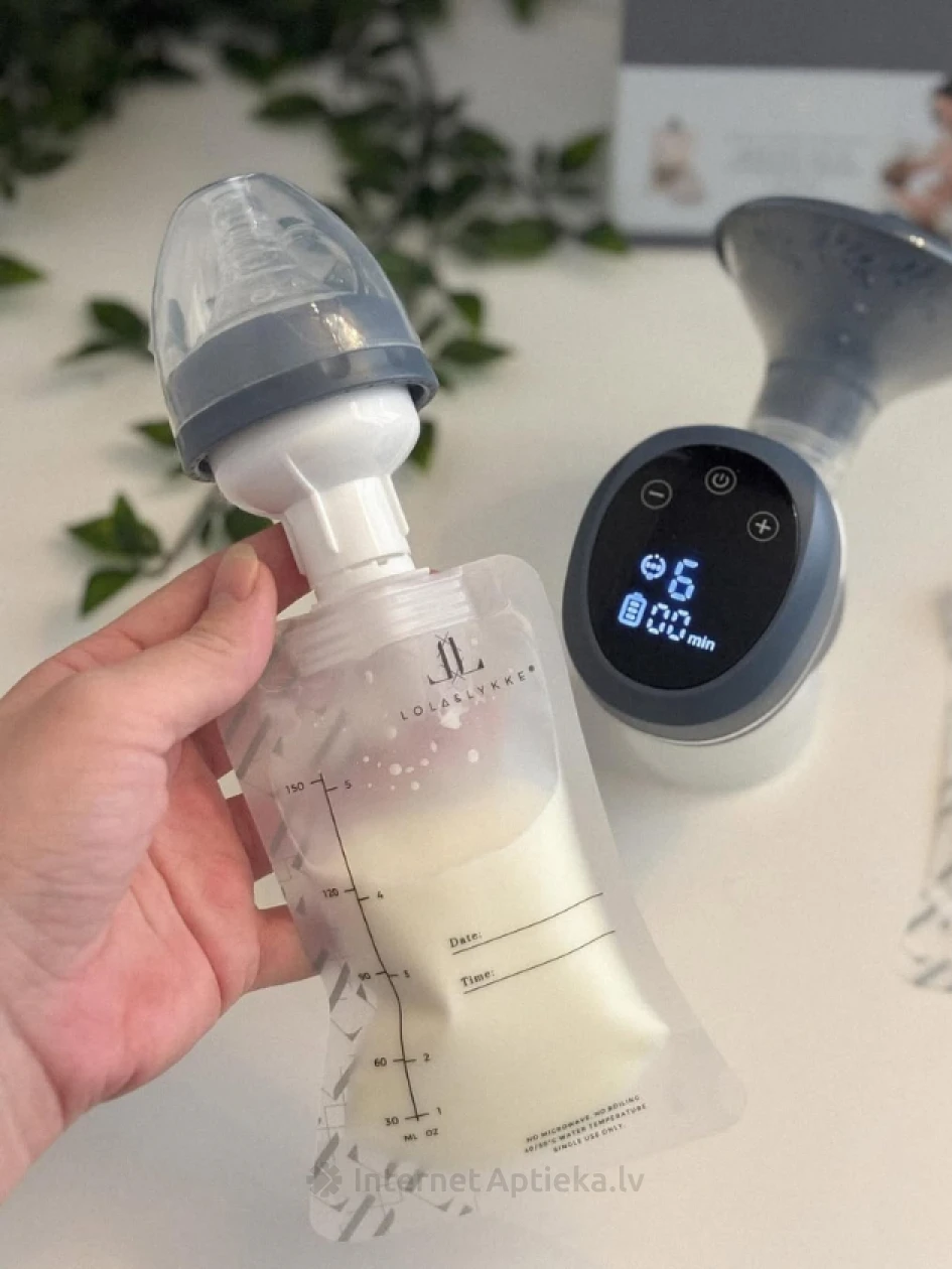 LOLA&LYKKE rinnapiima säilituskotid (30 tk) + adapter | internetaptieka.lv