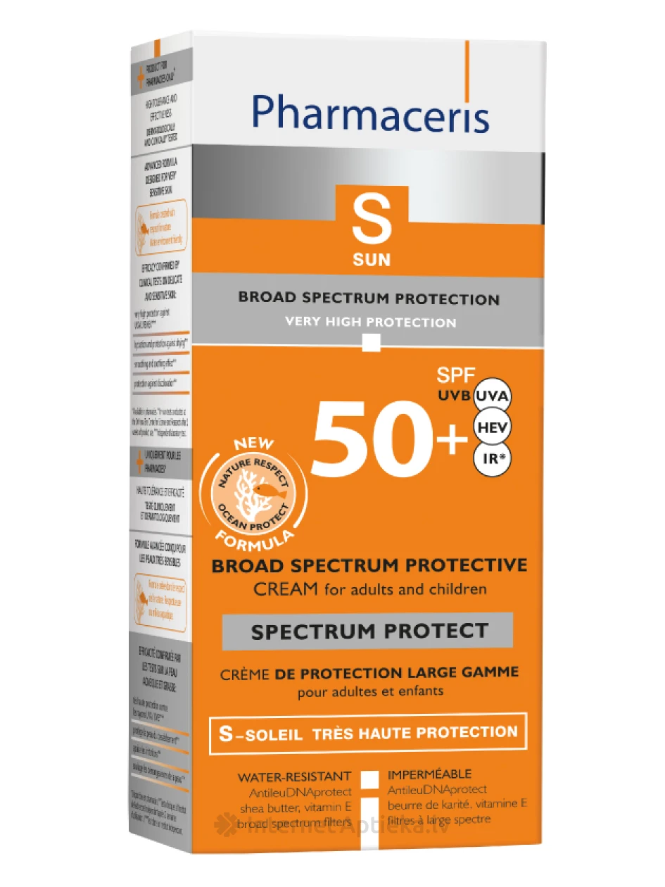 Pharmaceris S-Spectrum Protect SPF50+ kaitsekreem, 50 ml | internetaptieka.lv