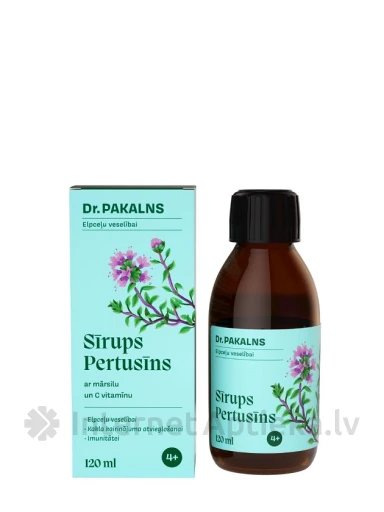 Dr.Pakalns siirup Pertussin, 120 ml | internetaptieka.lv