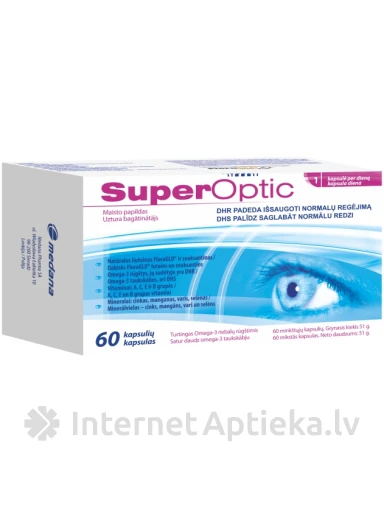 SuperOptic, 60 kapsulas | internetaptieka.lv