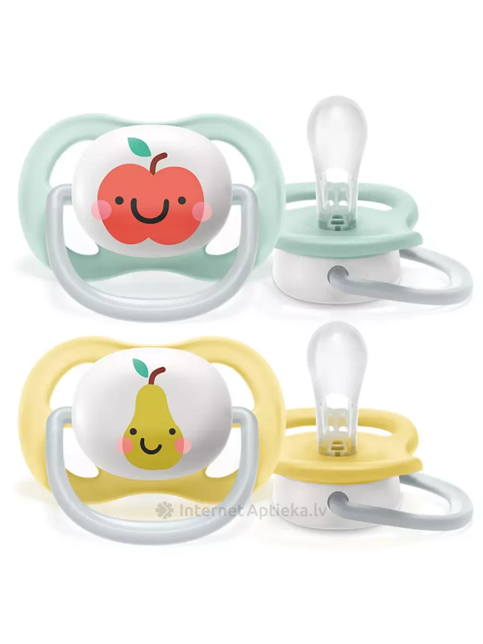 Philips Avent lutt Ultra Air Fruits, 0-6 kuud., 2 tk. | internetaptieka.lv