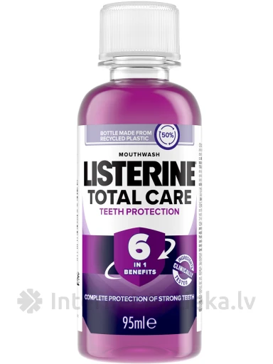 LISTERINE Total Care средство для полоскания рта, 95 мл | internetaptieka.lv