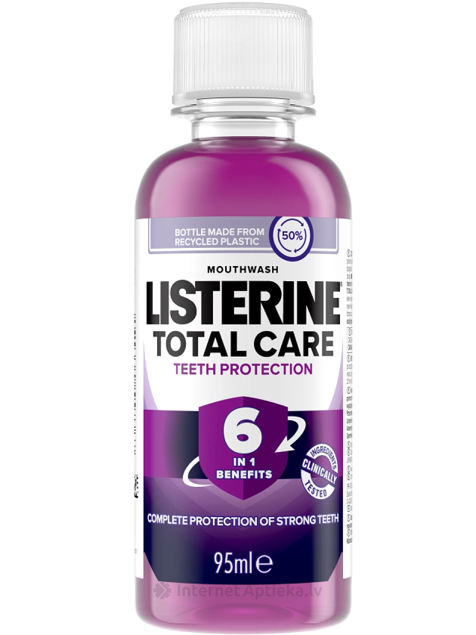 LISTERINE Total Care средство для полоскания рта, 95 мл | internetaptieka.lv