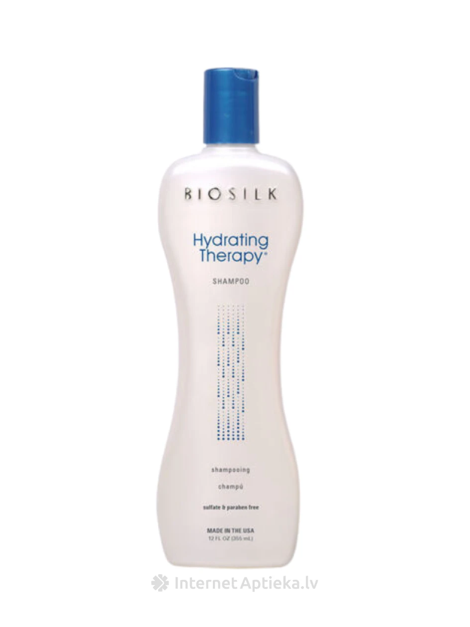 BIOSILK Hydrating Therapy Shampoo - mitrinošs šampūns, 355 ml | internetaptieka.lv