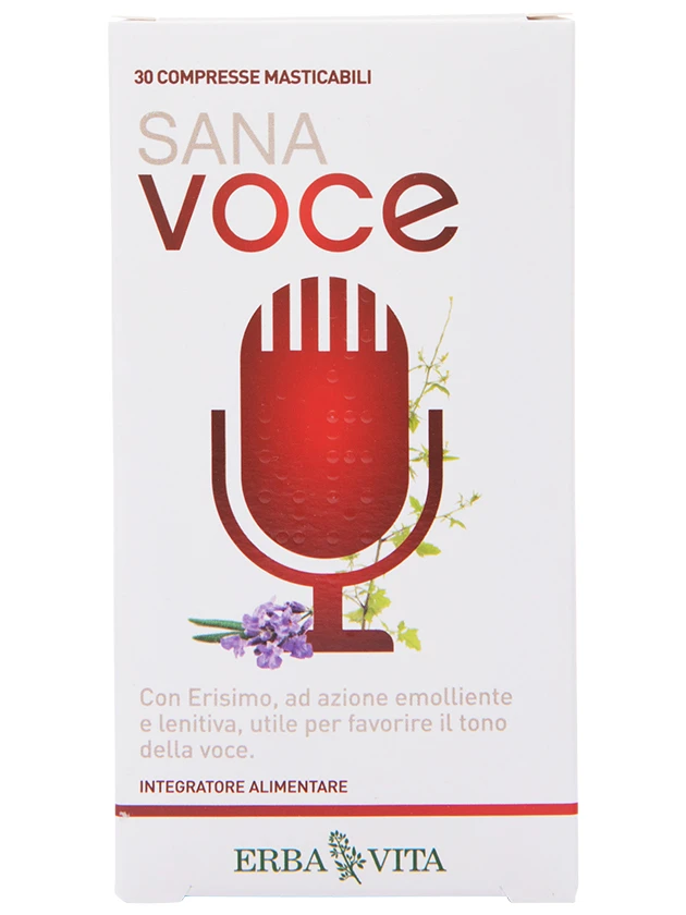 ERBA VITA Sana Voce sūkājamās tabletes, 30 gab.