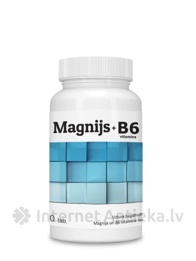 Magneesium + B6-vitamiin tabletti, 30 tk. | internetaptieka.lv