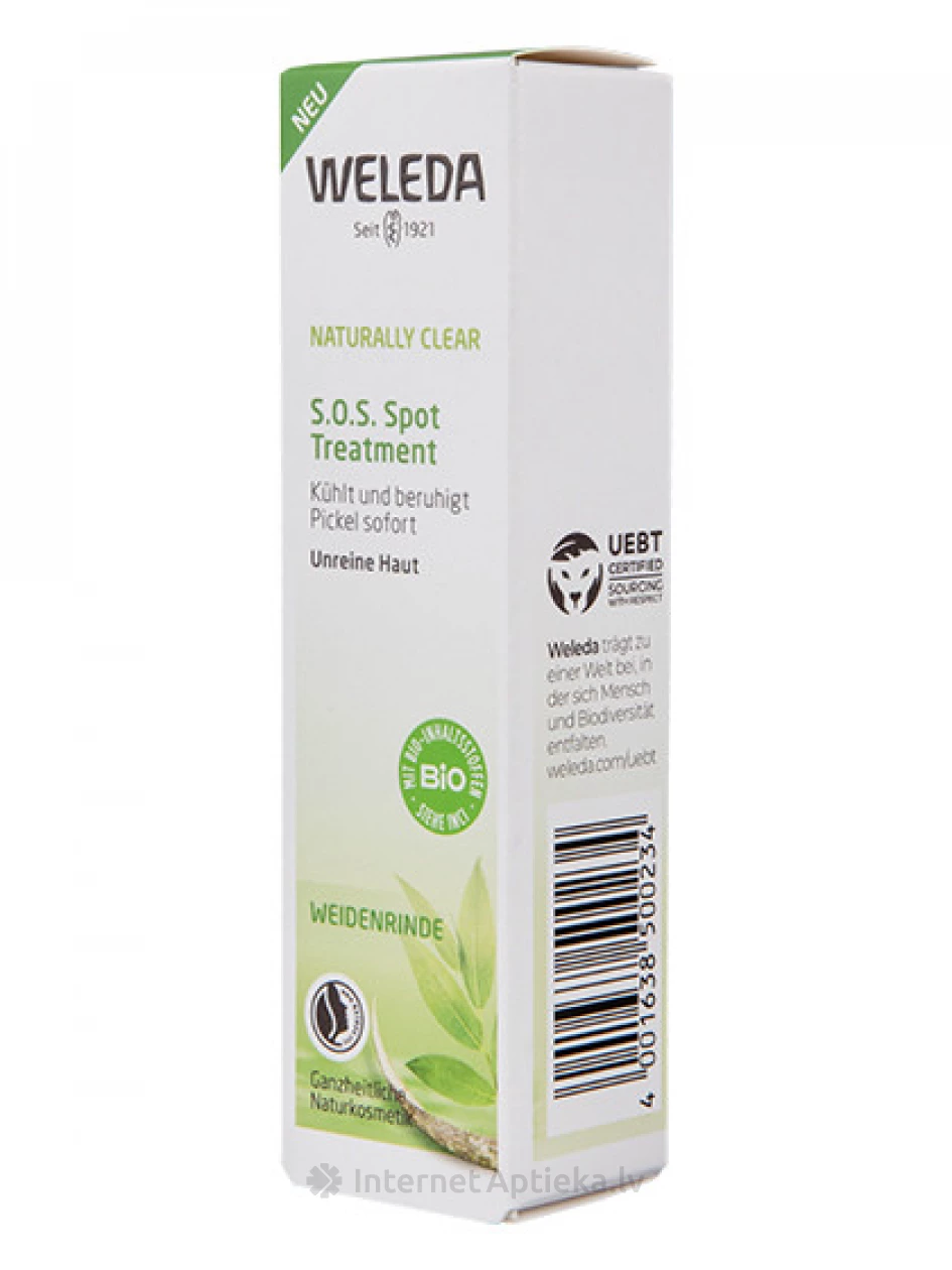 Anti-Imperfections Spot Treatment - Weleda Naturally Clear S.O.S. Spot  Treatment