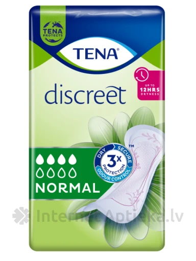 TENA Discreet Normal pakendid, 12 tk. | internetaptieka.lv
