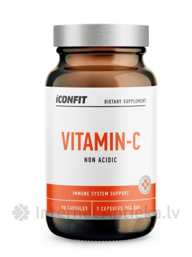 ICONFIT С-витамин (Без кислот) 800 мг, 90 капсул | internetaptieka.lv