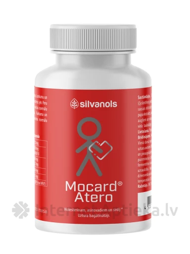 MOCARD ATERO, 120 kapsulas | internetaptieka.lv