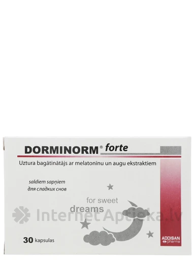 Dorminorm Forte, 30 kapsulas | internetaptieka.lv