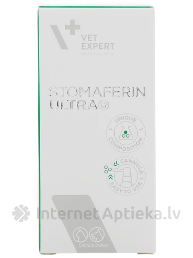 VetExpert stomaferin ultra suuõõne koertele ja kassidele, 30 ml | internetaptieka.lv