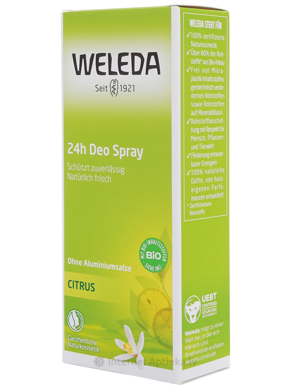 Weleda Citrusu dezodorants, 100 ml | internetaptieka.lv
