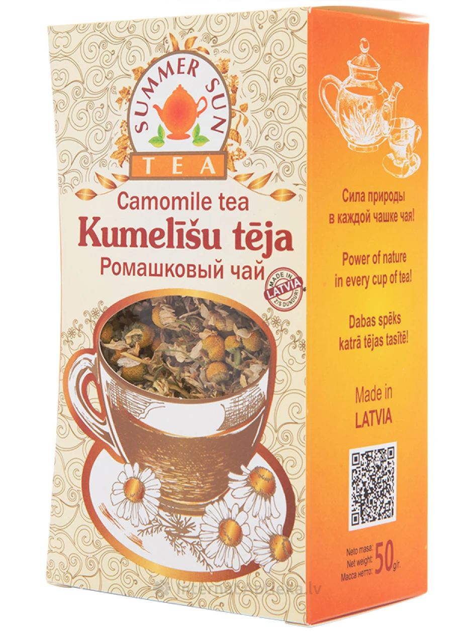 Summer Sun tea, Ромашковый чай, 50 г | internetaptieka.lv
