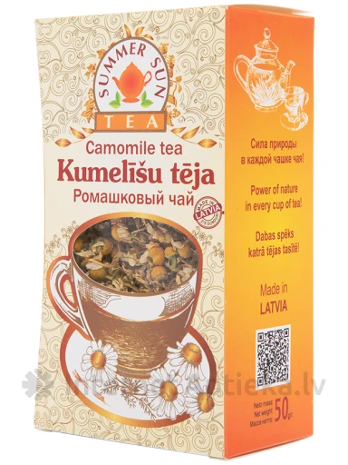 Summer Sun tea, Ромашковый чай, 50 г | internetaptieka.lv